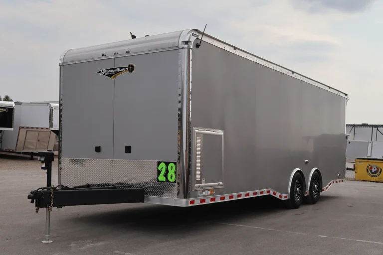 Enclosed Car Trailer 2027 28ft Haulmark Edge w/Turbo Package & Wide Rear Ramp Opening 8180 - Image 4