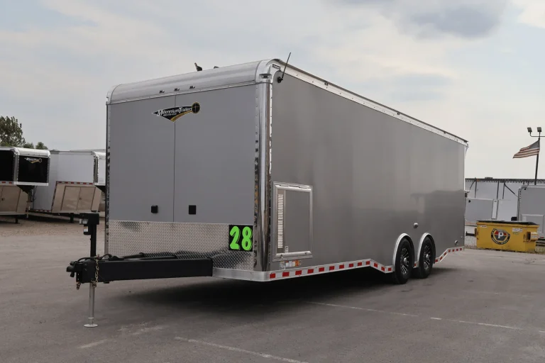 Enclosed Car Trailer 2027 28ft Haulmark Edge w/Turbo Package & Wide Rear Ramp Opening 8180 - Image 9