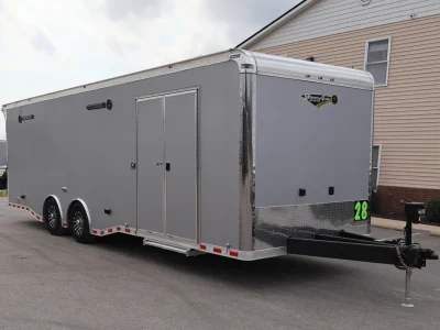 Enclosed Car Trailer 2027 28ft Haulmark Edge w/Turbo Package & Wide Rear Ramp Opening 8298