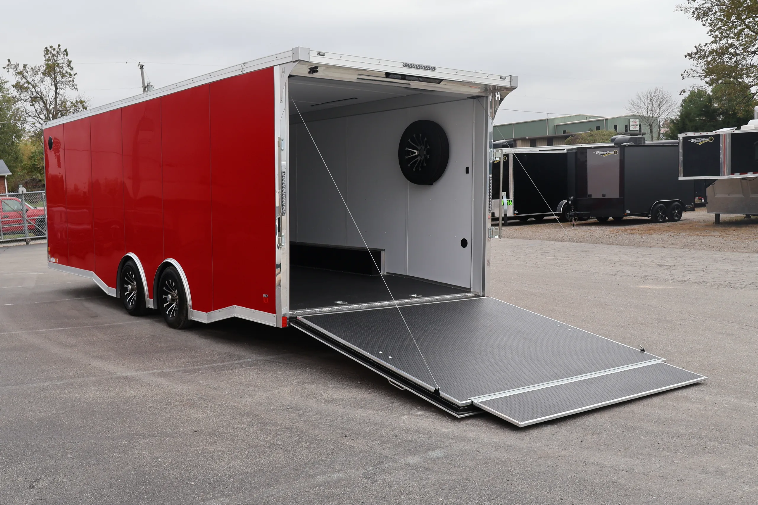 Enclosed Car Trailer 2027 24ft. Haulmark Heat Pro w/Loaded Interior & Wide Ramp Door Opening 9337 - Image 7
