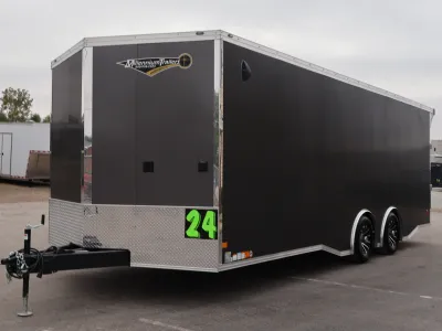 Enclosed Car Trailer 2027 24ft. Haulmark Heat Pro w/Loaded Interior & Wide Ramp Door Opening 9338
