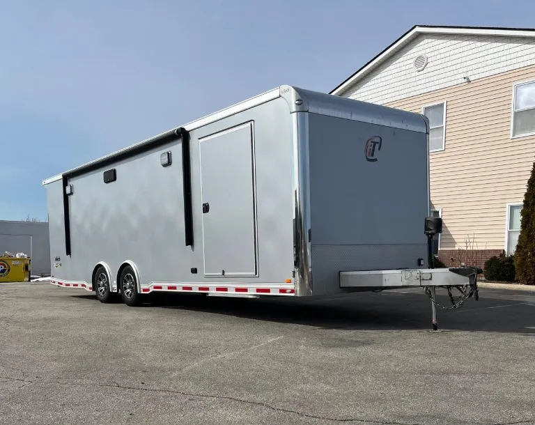 Used 2021 28' Intech Aluminum Trailer LOADED 7.0KW Generator/ 15K BTU AC/ Large Escape Door/ Awning #7720 - Image 22