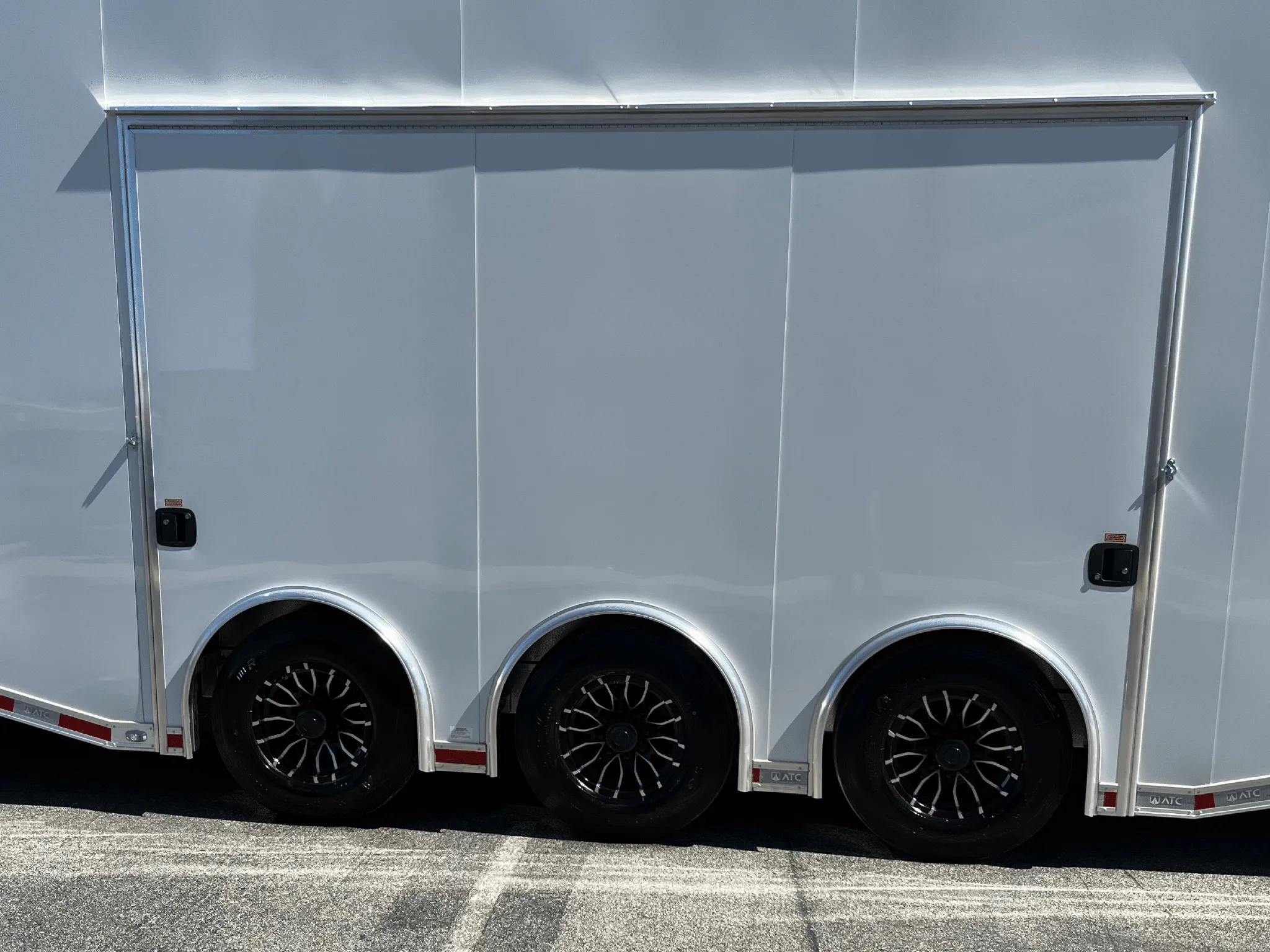 Enclosed ATC Car Trailer 2026 30ft. Aluminum Stacker ROM 750S w/Tiltable 18ft. Lift 6130 - Image 35