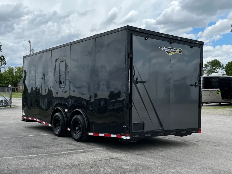 Used 2021 28' Intech Aluminum Trailer LOADED 7.0KW Generator/ 15K BTU AC/ Large Escape Door/ Awning #7720 - Image 28