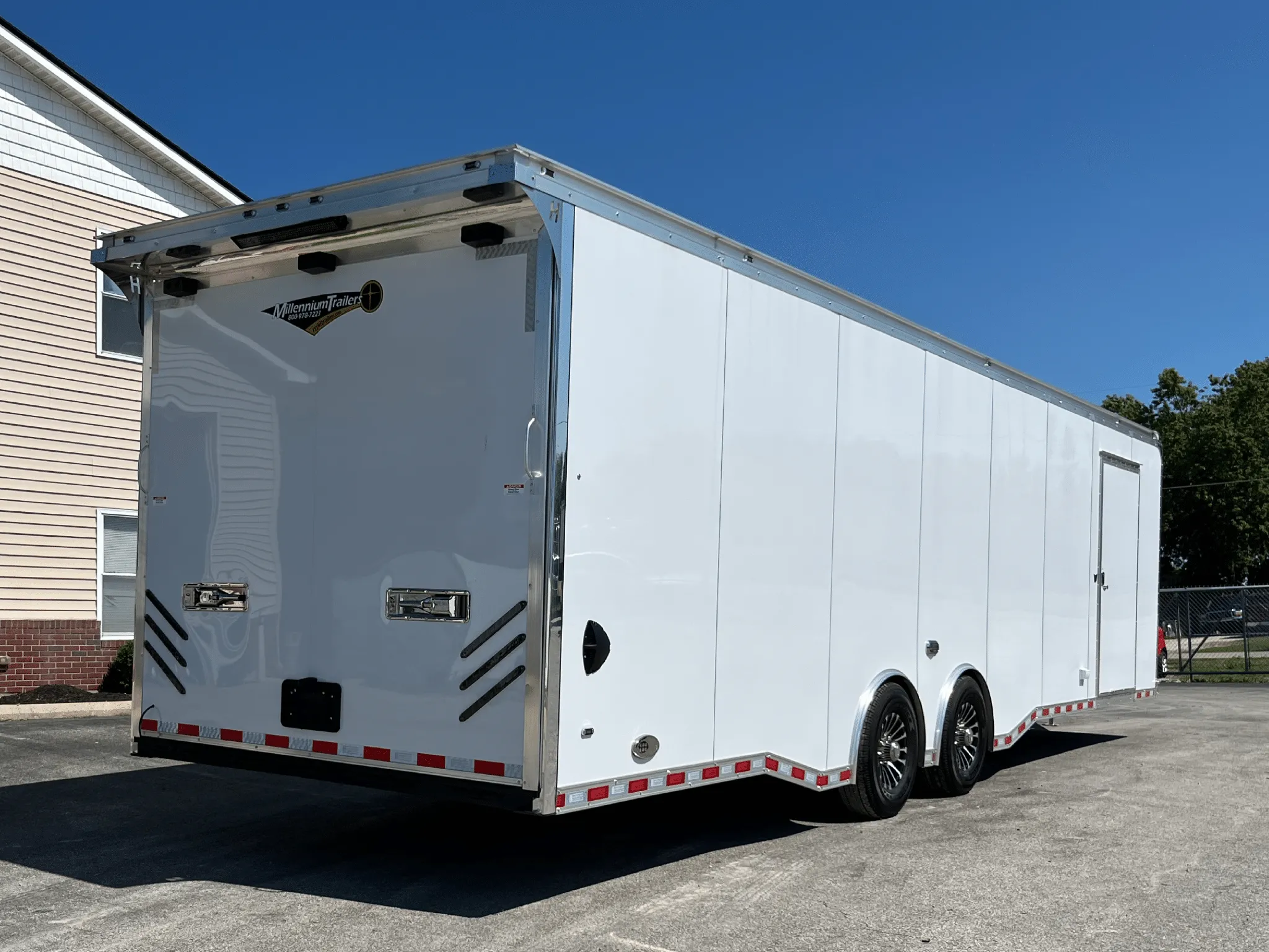 Enclosed Car Trailer 2027 32ft. Haulmark Edge w/Finished Interior, Cabinets & Wide Rear Ramp Opening 5262 - Image 7
