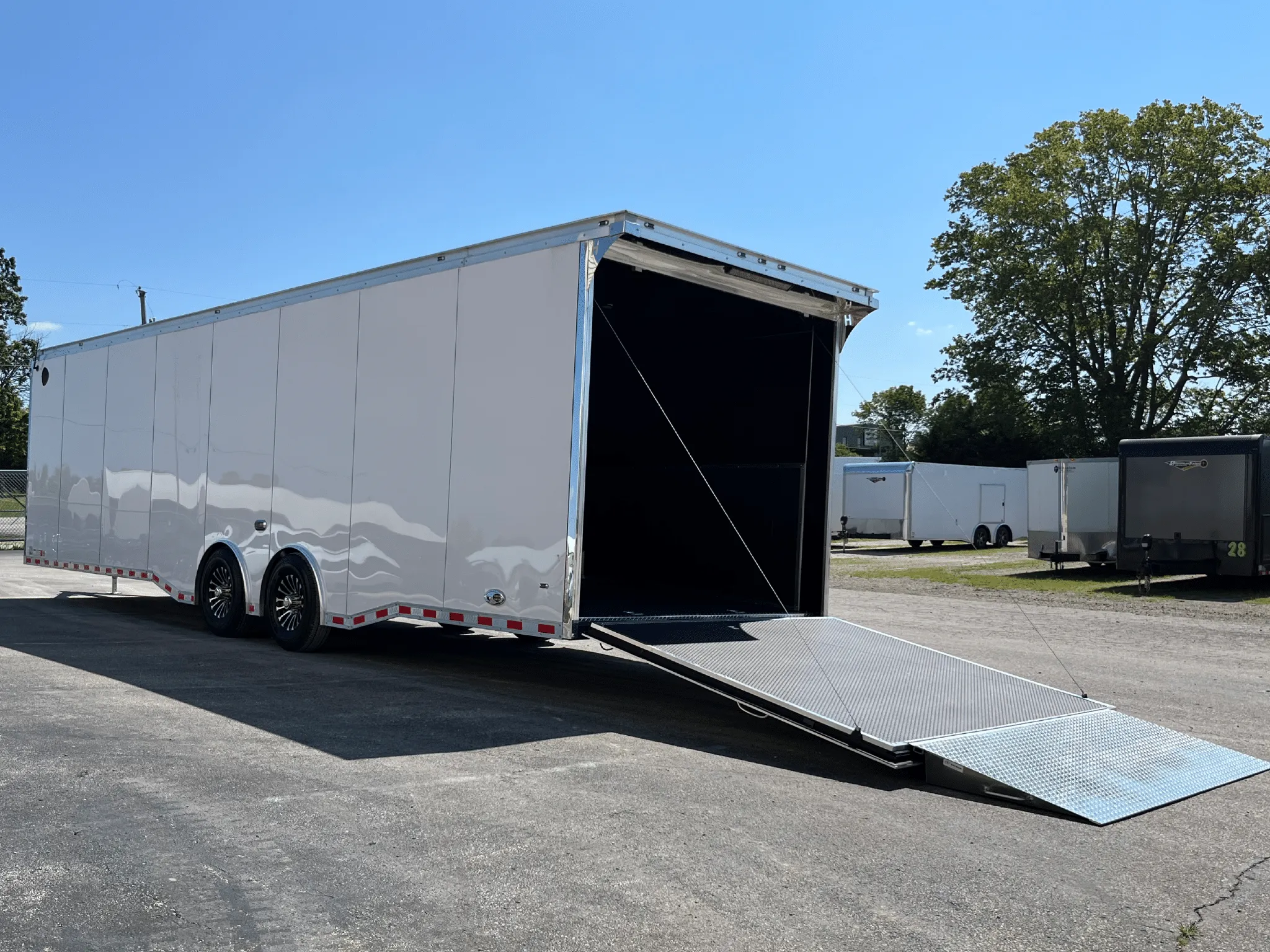 Enclosed Car Trailer 2027 32ft. Haulmark Edge w/Finished Interior, Cabinets & Wide Rear Ramp Opening 5262 - Image 5