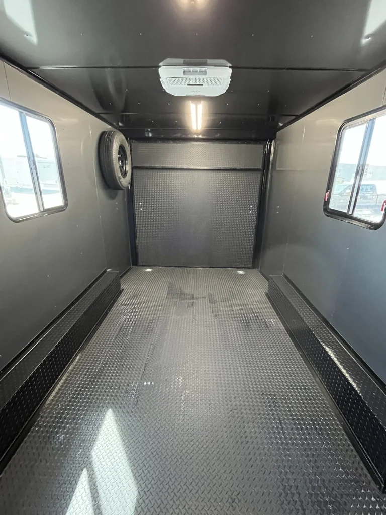 Enclosed Car Trailer 2027 20ft. New Weekender w/Large Full Bathroom, Electric Awning, & A/C 5264 - Image 6