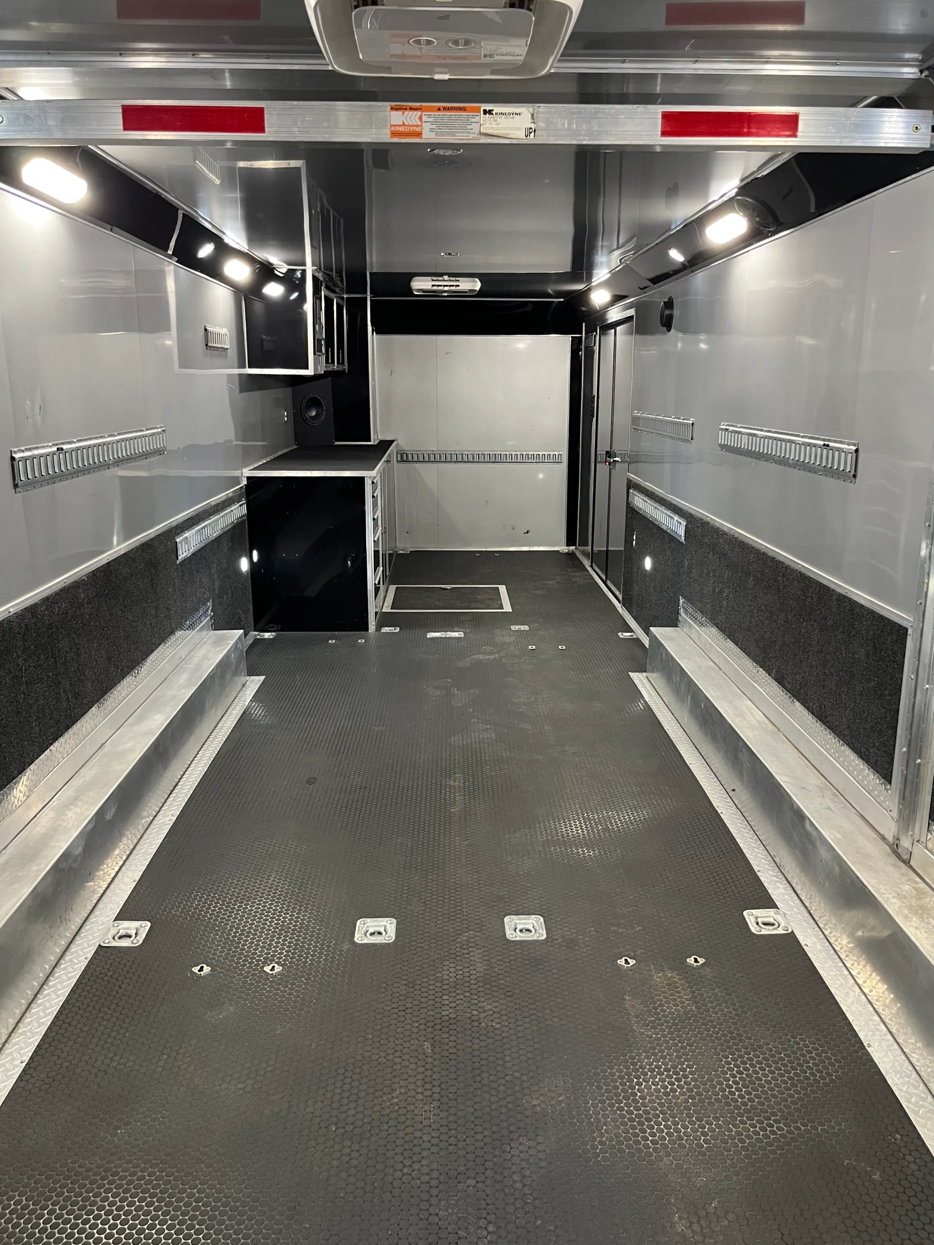 Used Aluminum Car Trailer 2023 32ft. Haulmark Edge w/Dragster Lift & (2) A/Cs 0733 - Image 2