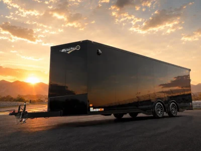 Enclosed Car Trailer 2027 24ft. Haulmark Heat Pro w/Loaded Interior & Wide Ramp Door Opening 2580