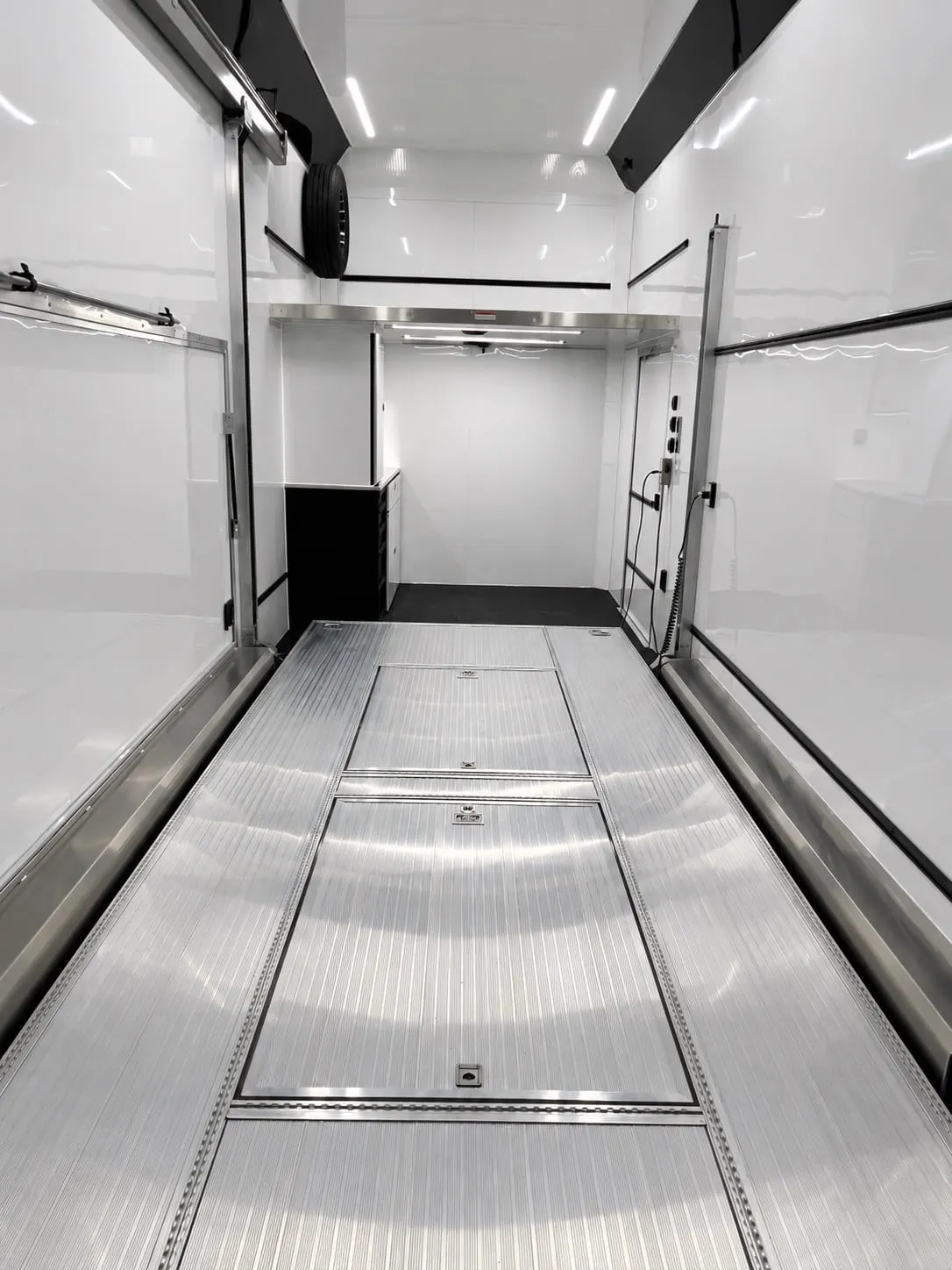 Enclosed ATC Car Trailer 2026 30ft. Aluminum Stacker ROM 750S w/Tiltable 18ft. Lift 6130 - Image 20