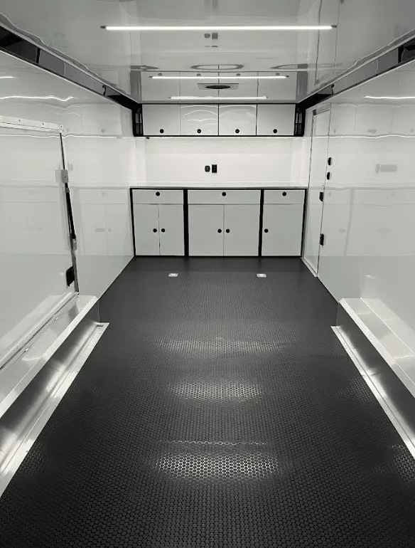 Enclosed ATC Car Trailer 2027 24ft. Aluminum ROM 400 w/Large Escape Door & Aluminum Wheels 7688 - Image 2