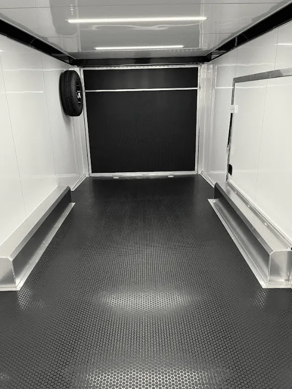 Enclosed ATC Car Trailer 2027 24ft. Aluminum ROM 400 w/Large Escape Door & Aluminum Wheels 7688 - Image 3