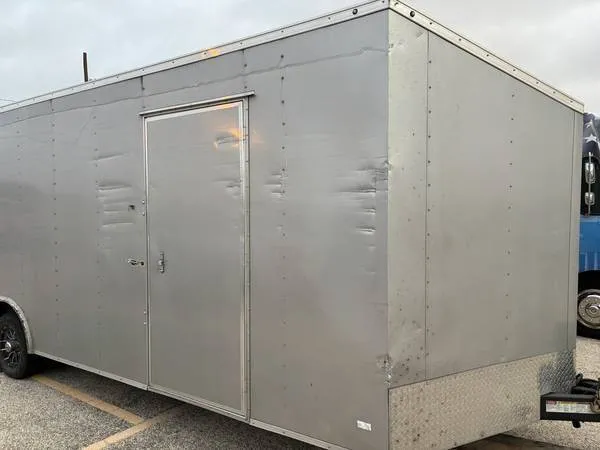 Used Enclosed Car Trailer 2025 24ft. Hero w/7ft. Interior & Aluminum Wheels 9859 - Image 7