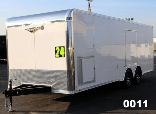 24' Silver With Escape Door