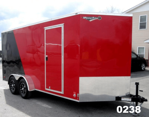 7' X 16' Red/Black Millennium Scout