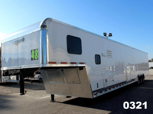 Enclosed Trailer with Living Quarters