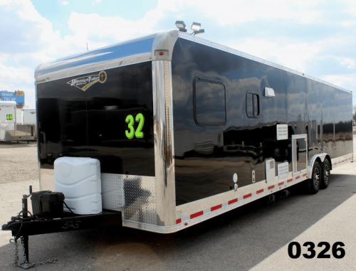 Enclosed Trailer With Living Quarters race trailer