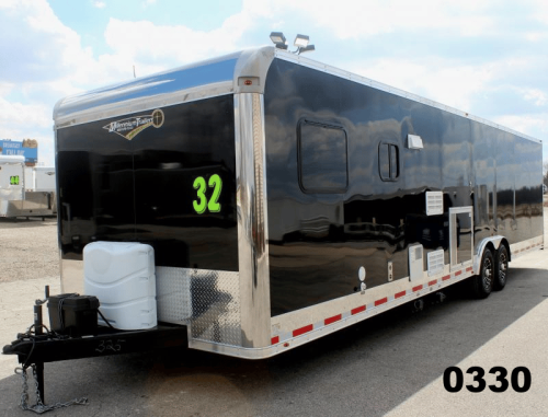Enclosed Trailer With Living Quarters 32'/12D