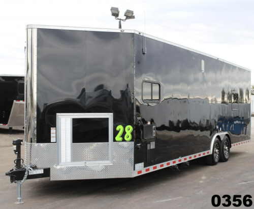 Enclosed Trailer with Living Quarters