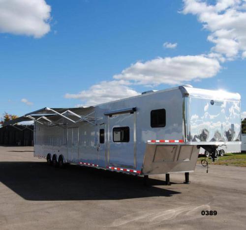 Enclosed Trailer With Living Quarters