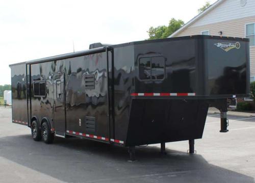 Gooseneck Enclosed Trailer with Living Quarters