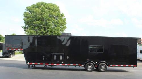 Gooseneck Enclosed Trailer with Living Quarters