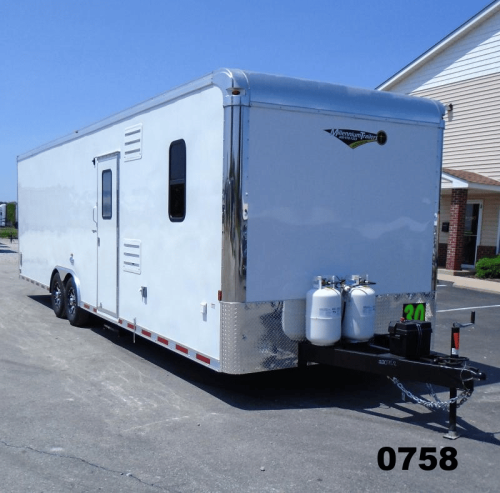 Enclosed Trailer with Living Quarters