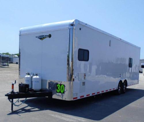 Enclosed Trailer with Living Quarters