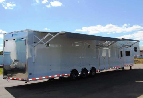 Enclosed Trailer With Living Quarters