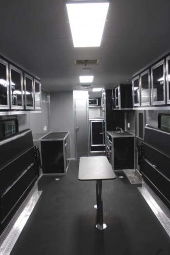Gooseneck Enclosed Trailer with Living Quarters