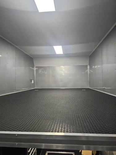 Enclosed Stacker Car Trailer Front Loft View