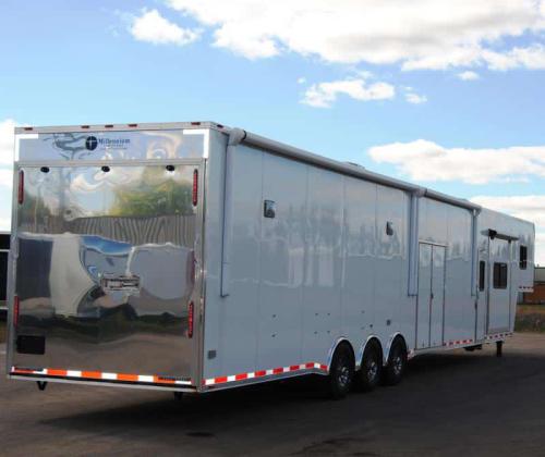 Enclosed Trailer With Living Quarters