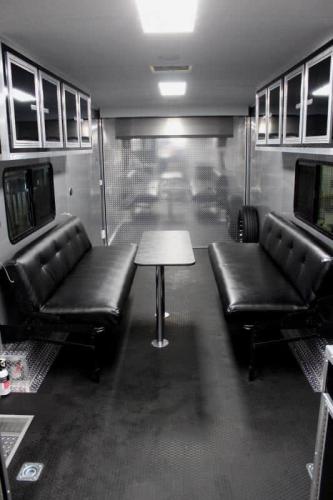 Gooseneck Enclosed Trailer with Living Quarters
