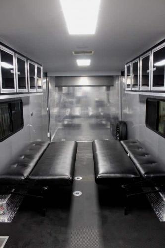 Gooseneck Enclosed Trailer with Living Quarters