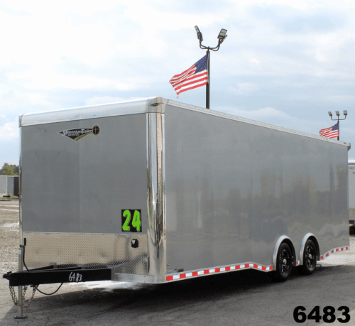 24' Silver Millennium Extreme with Charcoal Cabinets