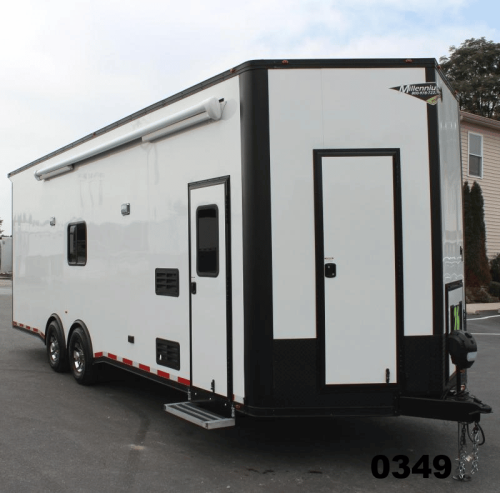 Enclosed Trailer with Living Quarters