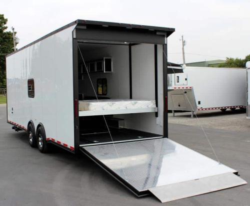 Enclosed Trailer with Living Quarters