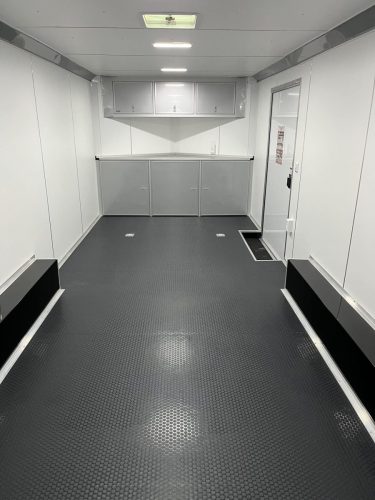 22ft. Car Hauler Trailer Front Interior View