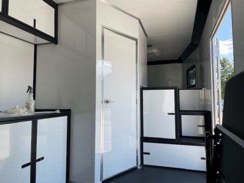 Interior Front View of cabinets