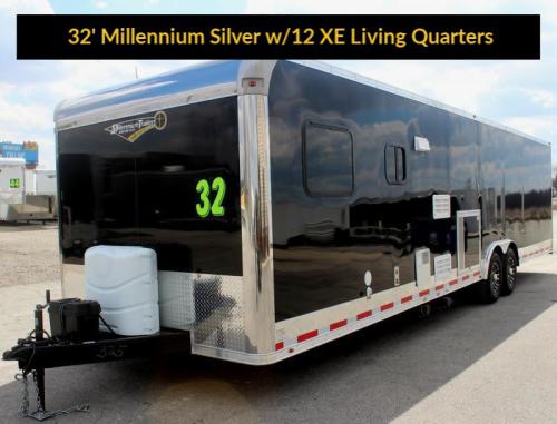 32' Millennium Silver 12XE Living Quarters