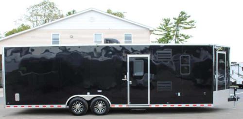 Enclosed Trailer with Living Quarters