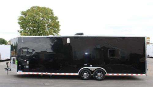 Enclosed Trailer with Living Quarters