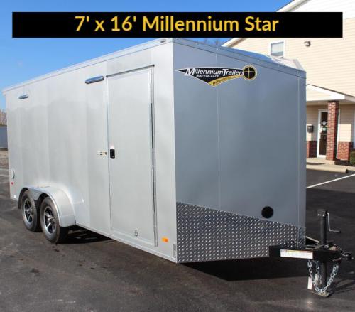 7' X 16' Silver Millennium Star
