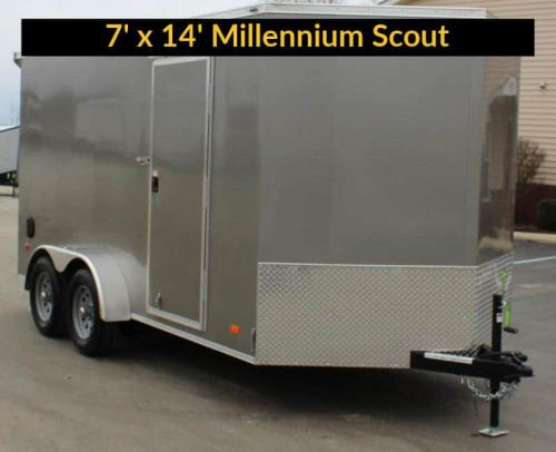 7' X 14' Pewter Millennium Scout