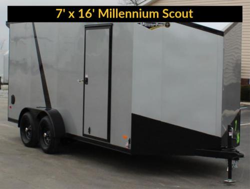 7' X 16' Silver Millennium Scout