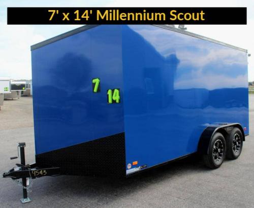 7' X 14' Blue Millennium Scout