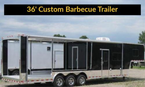 36' Custom Barbecue Trailer