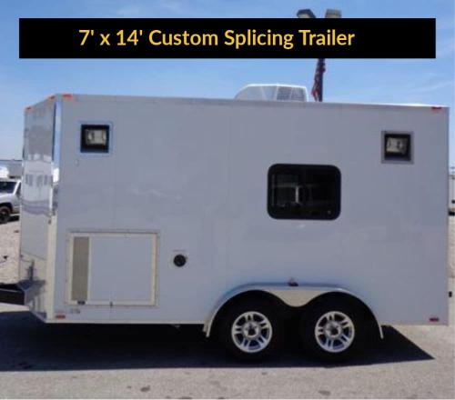 7' X 14' Custom Splicing Trailer