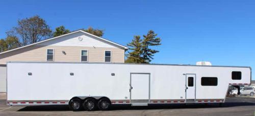Enclosed Trailer with Living Quarters