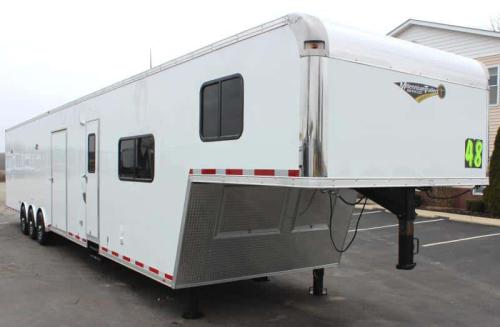 Enclosed Trailer with Living Quarters